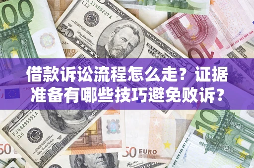 北京借款诉讼流程怎么走？证据准备有哪些技巧避免败诉？