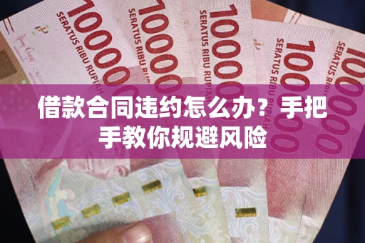 北京借款合同违约怎么办？手把手教你规避风险