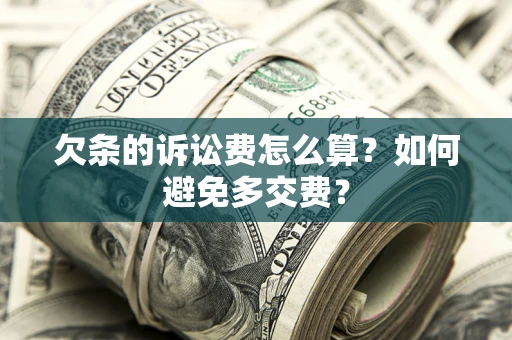 北京欠条的诉讼费怎么算？如何避免多交费？