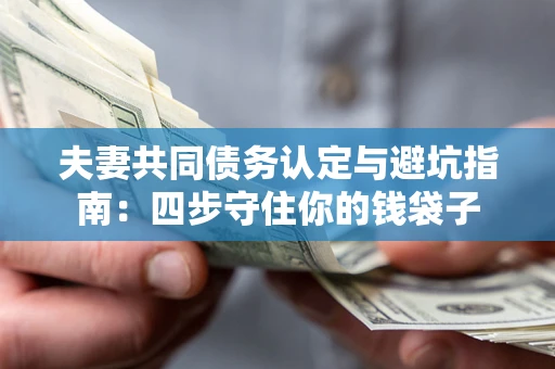 北京夫妻共同债务认定与避坑指南：四步守住你的钱袋子