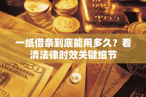北京一纸借条到底能用多久？看清法律时效关键细节