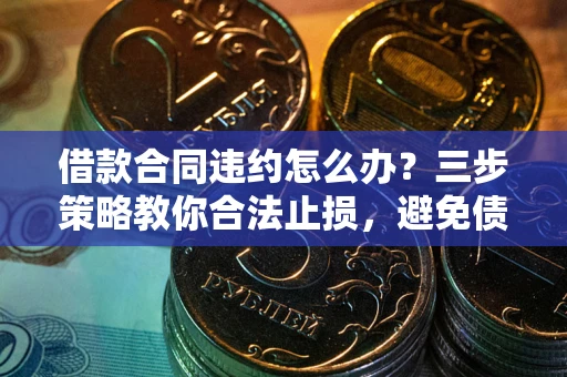 北京借款合同违约怎么办？三步策略教你合法止损，避免债务危机升级
