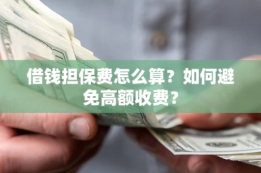 北京借钱担保费怎么算？如何避免高额收费？