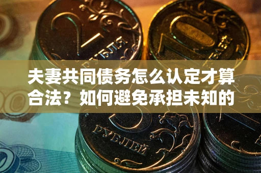 北京夫妻共同债务怎么认定才算合法？如何避免承担未知的债务风险？